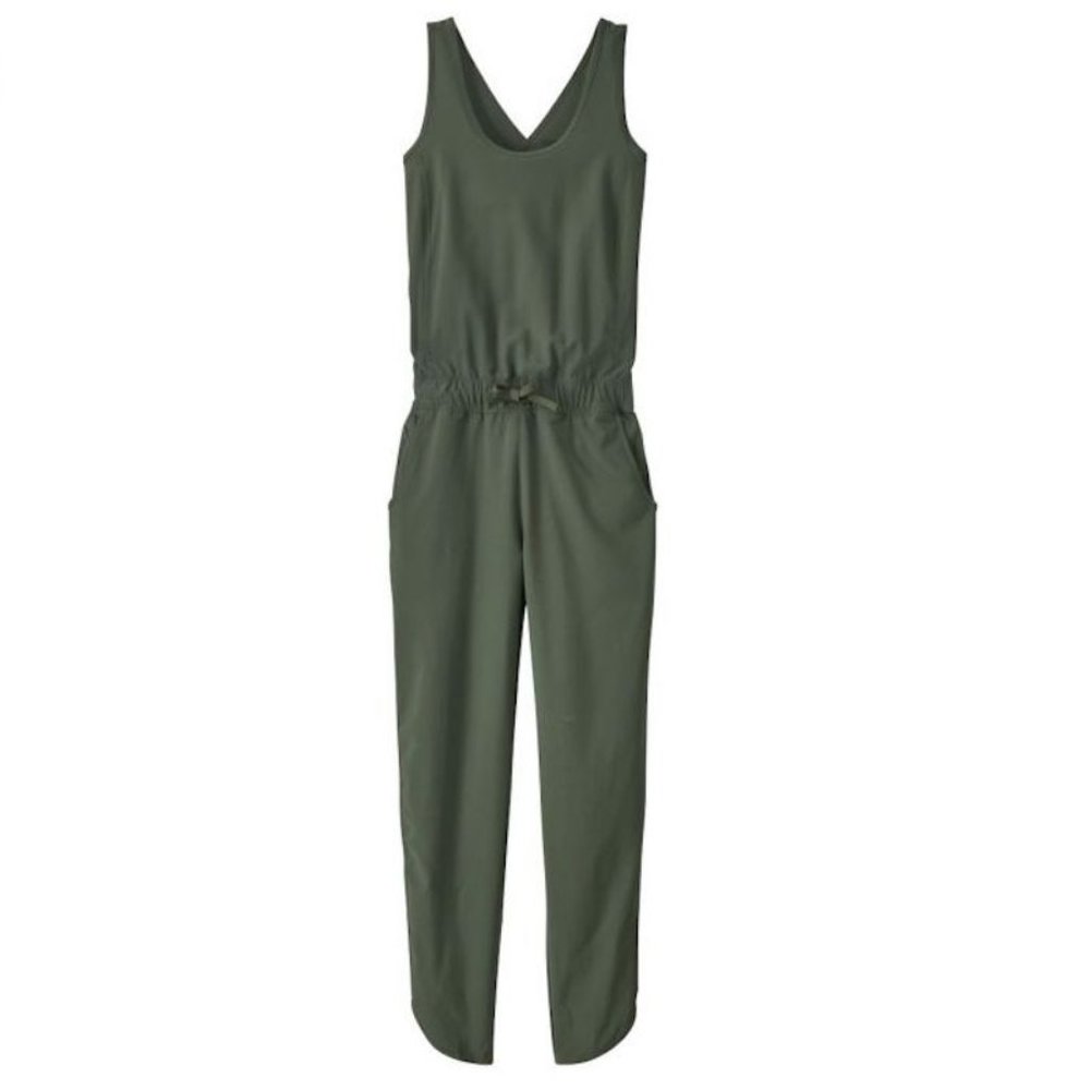 Patagonia Basin Green Fleetwith Romper/Jumpsuit